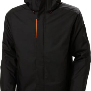 Insulated Winter Jackets for Men with Lightweight Breathable Waterproof Insulation, Detachable Hood