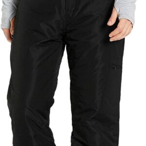 Men's Ski Pant, Black Camo, 2XL