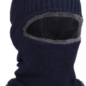 Ski Mask for Men Winter Knitted Full Face Mask Balaclava Hats 1 Hole Ski Mask  for Men Women Winter Favors