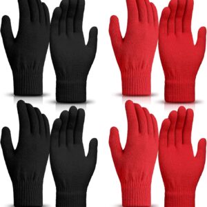 Magic Winter Gloves Unisex Gloves Knit Stretchy Mitten Full Fingers Warm Gloves for Men Women Sports